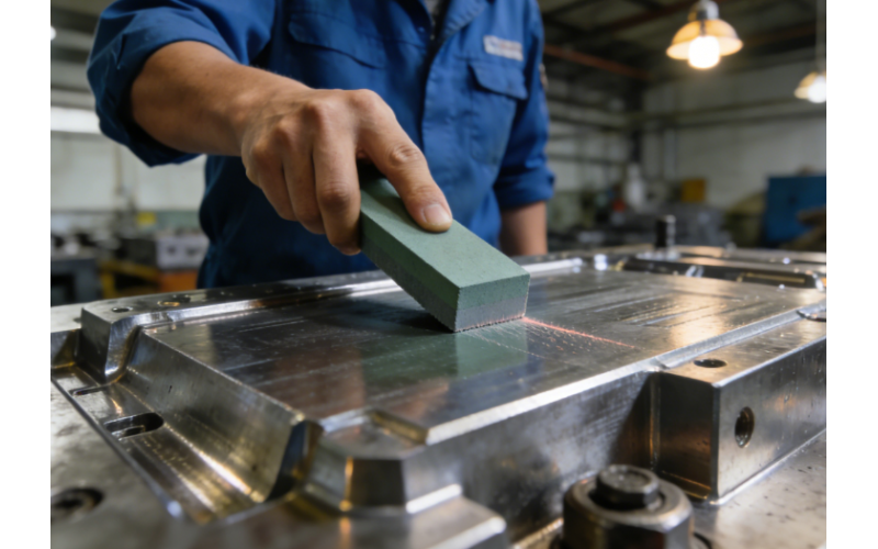 塑膠模具分型面披峰解決方法