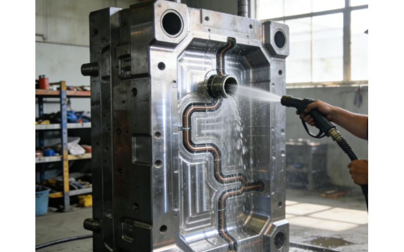 塑膠模具水路堵塞的疏通方法與日常維護