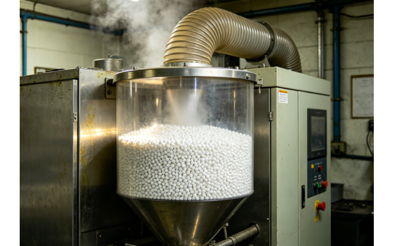 注塑生產中塑料原料干燥怎么把控